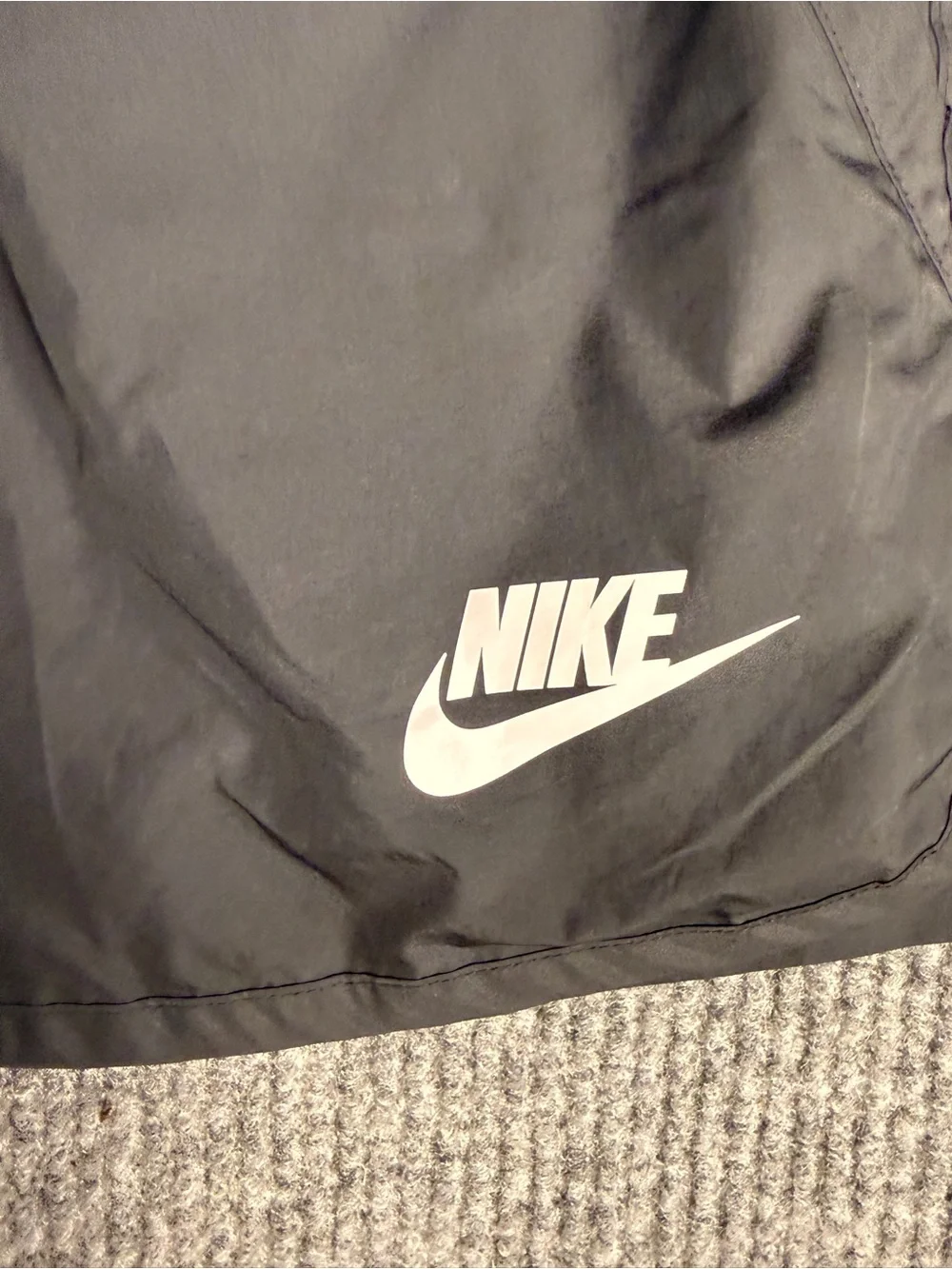Nike Black Women's Running Shorts with Logo
